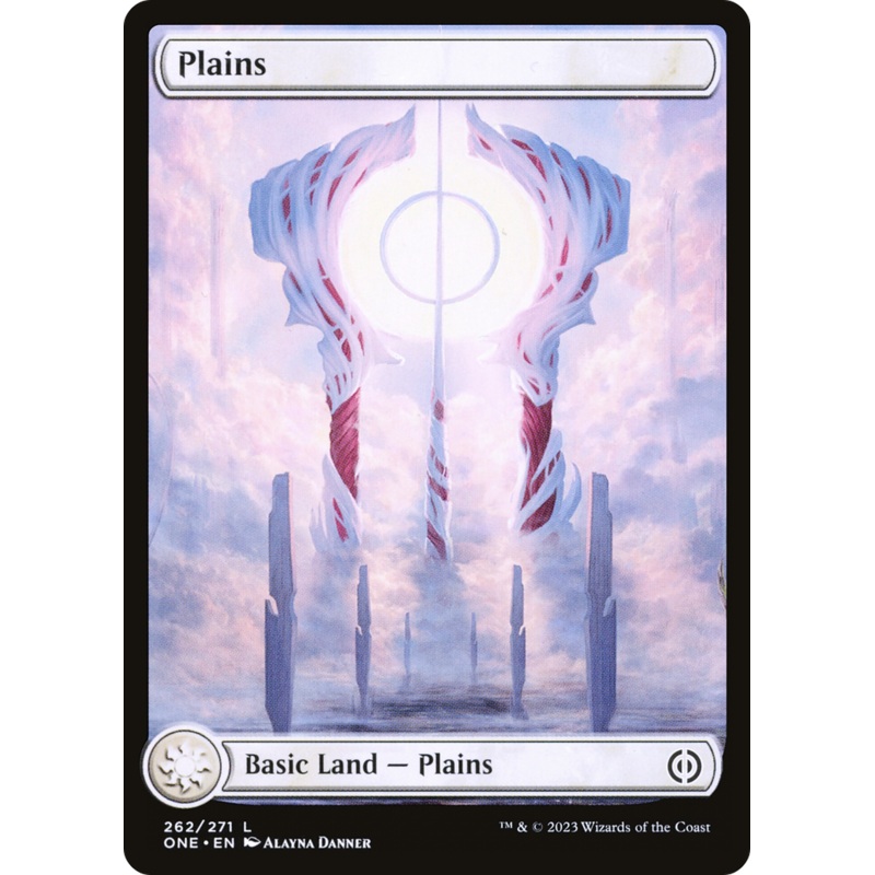 Plains (262) (Full-Art) [Phyrexia: All Will Be One]