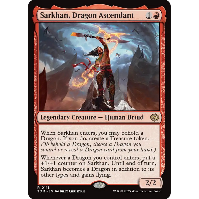 Sarkhan, Dragon Ascendant (118) [Tarkir: Dragonstorm]