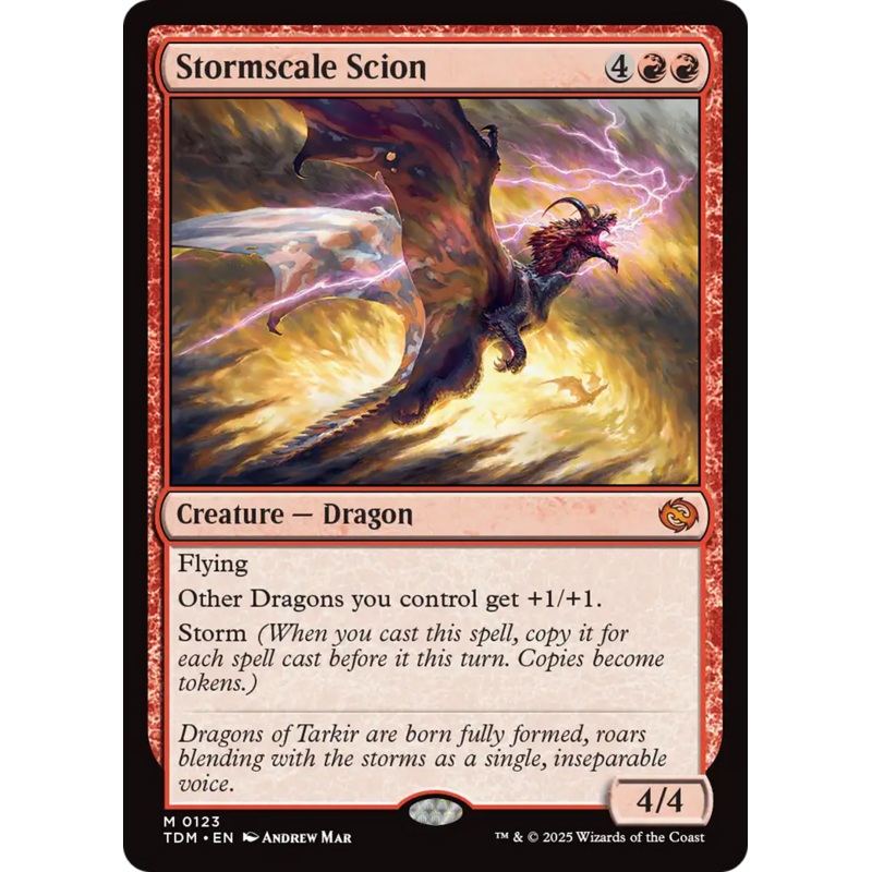 Stormscale Scion [Tarkir: Dragonstorm]