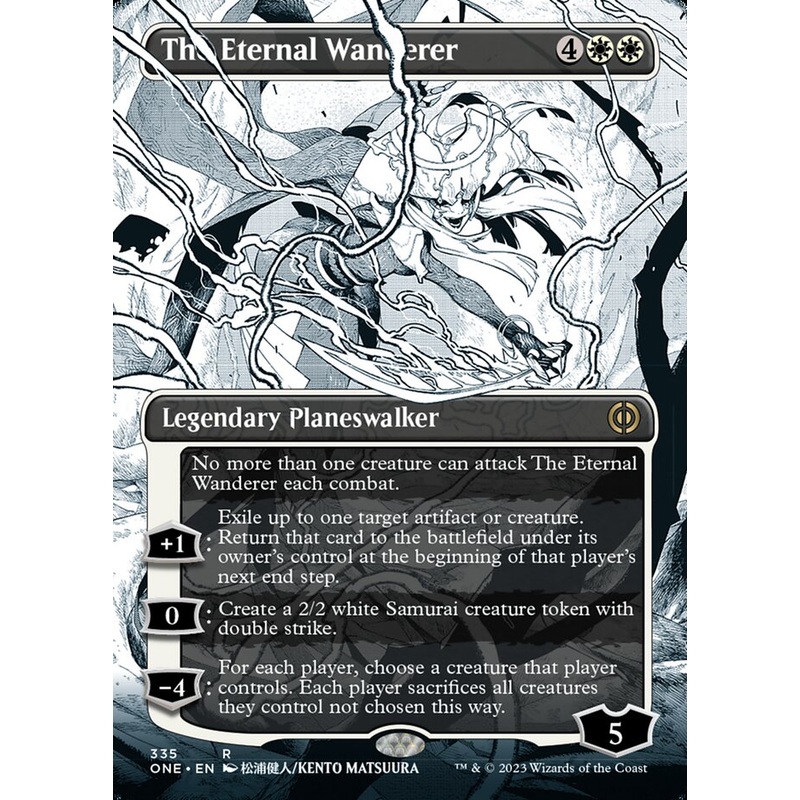 The Eternal Wanderer (Borderless Manga) [Phyrexia: All Will Be One]