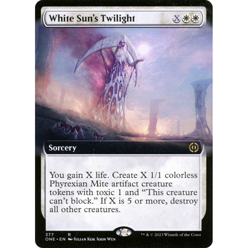 White Sun's Twilight (Extended Art) [Phyrexia: All Will Be One]