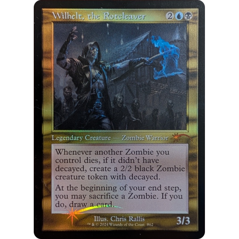 Wilhelt, the Rotcleaver (Retro Frame) [Secret Lair Drop Series]