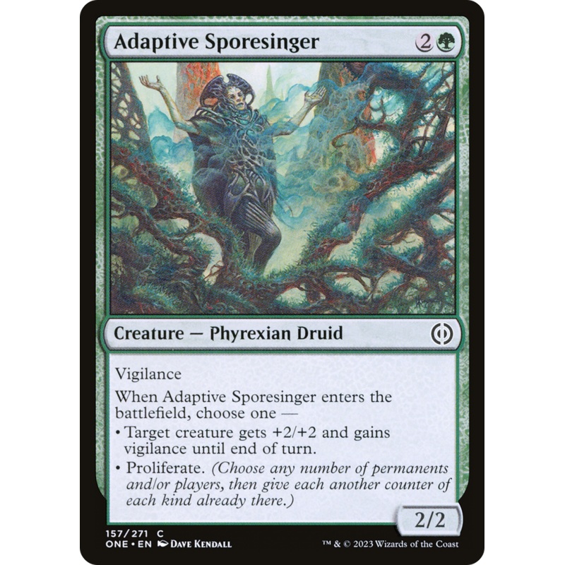 Adaptive Sporesinger [Phyrexia: All Will Be One]