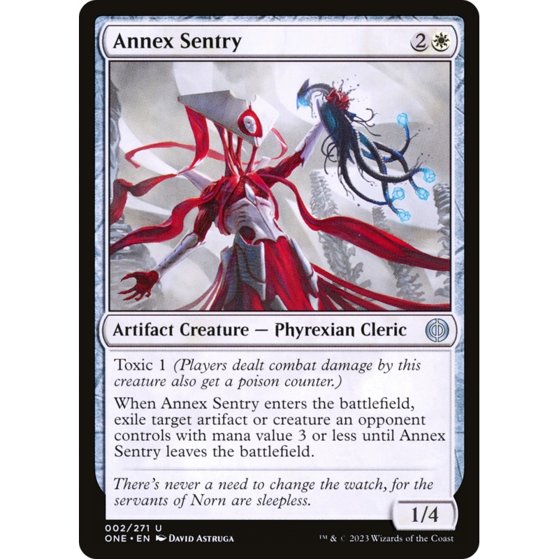 Annex Sentry [Phyrexia: All Will Be One]