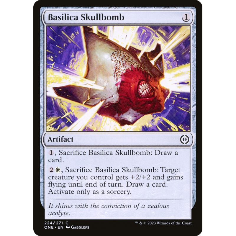 Basilica Skullbomb [Phyrexia: All Will Be One]