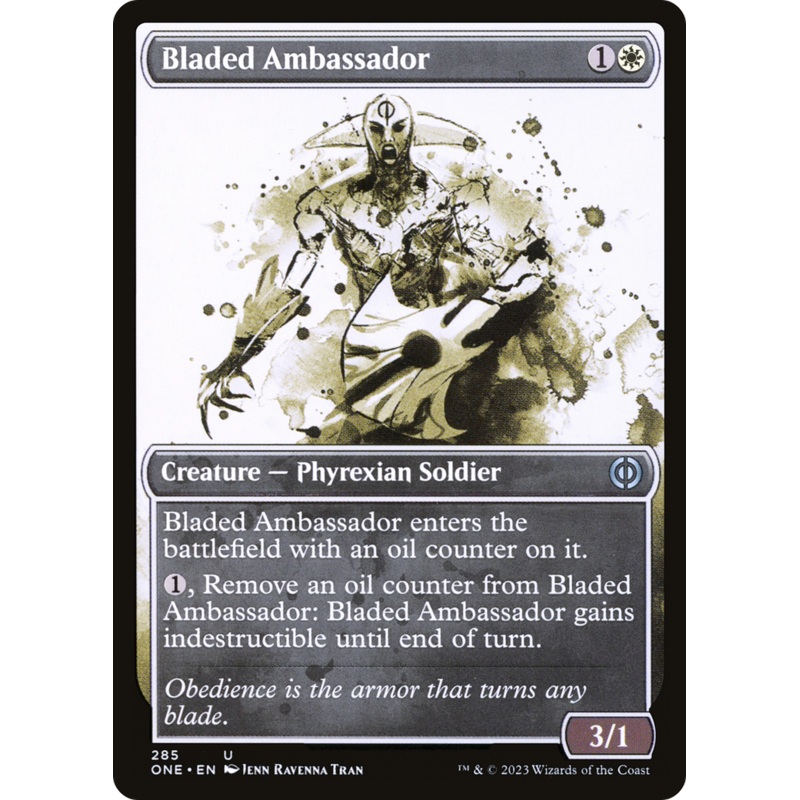 Bladed Ambassador (Showcase Ichor) [Phyrexia: All Will Be One]