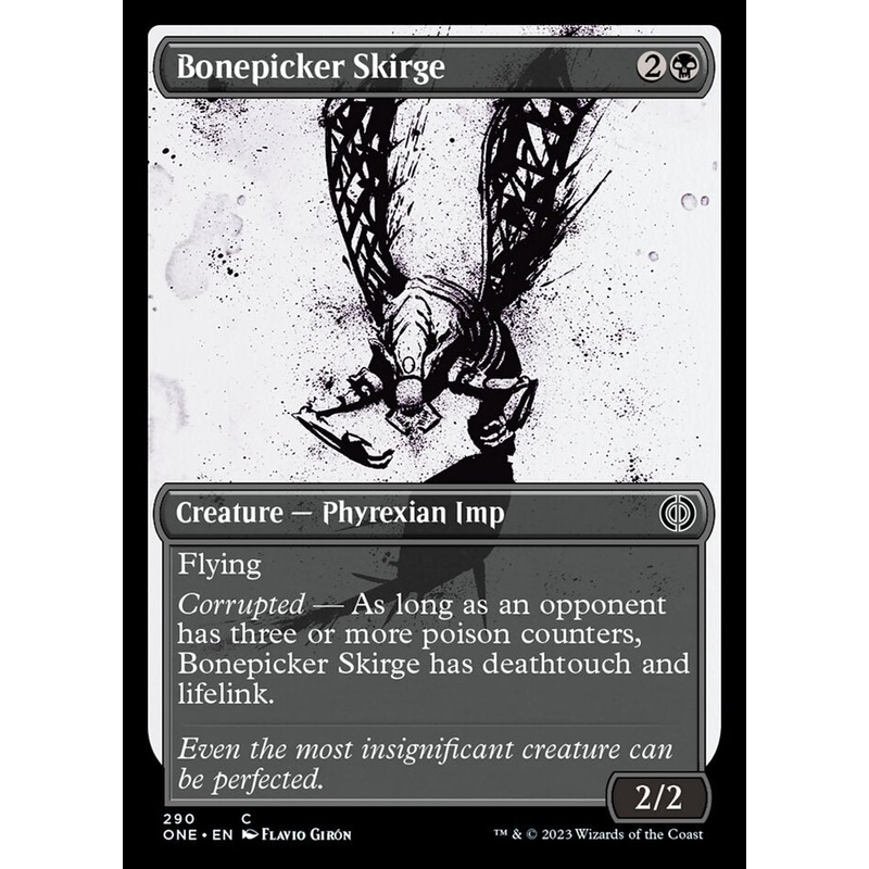 Bonepicker Skirge (Showcase Ichor) [Phyrexia: All Will Be One]