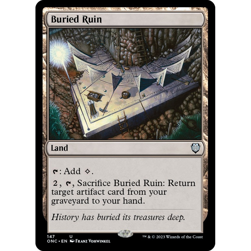 Buried Ruin [Phyrexia: All Will Be One Commander]