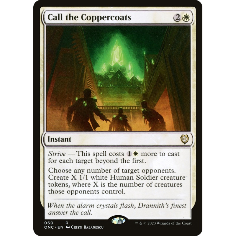 Call the Coppercoats [Phyrexia: All Will Be One Commander]