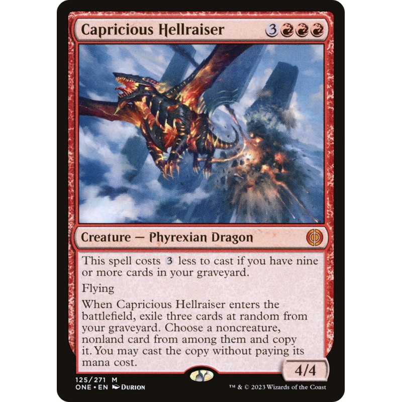 Capricious Hellraiser [Phyrexia: All Will Be One]