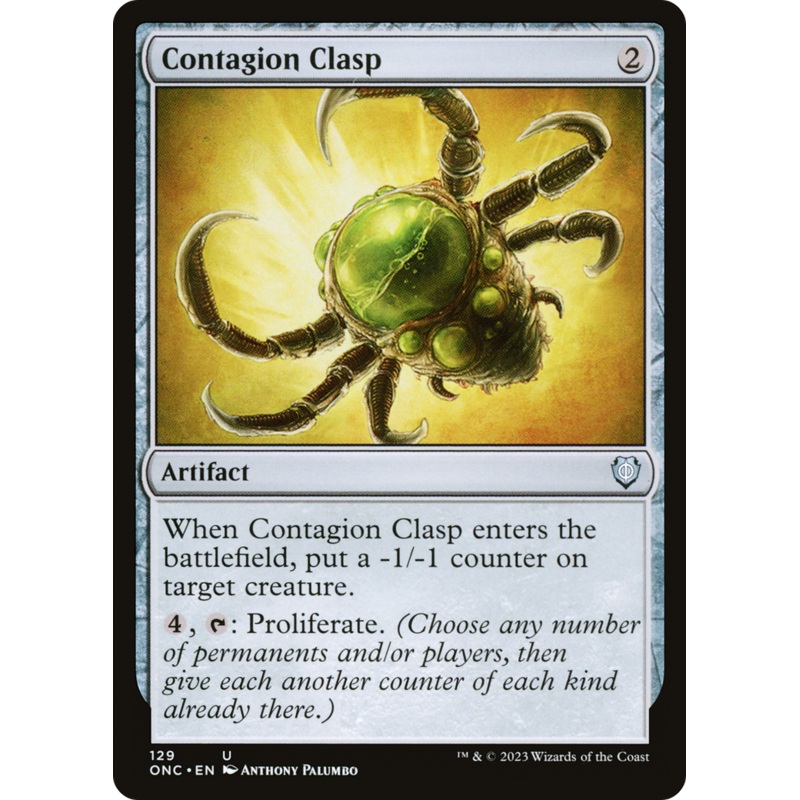 Contagion Clasp [Phyrexia: All Will Be One Commander]
