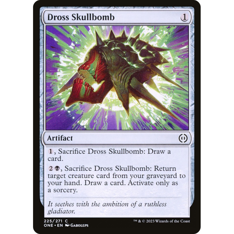 Dross Skullbomb [Phyrexia: All Will Be One]