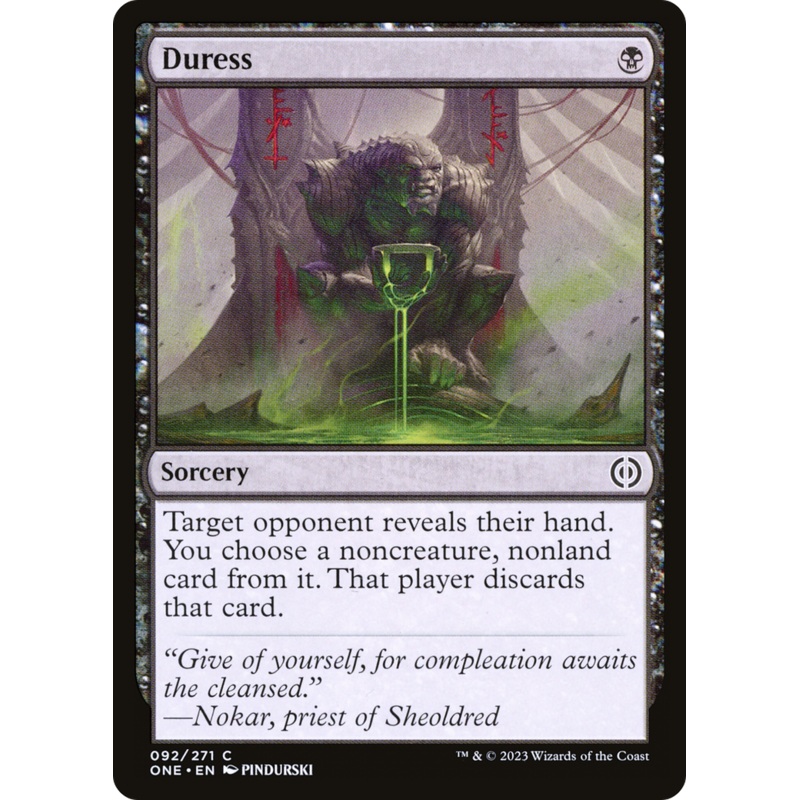 Duress [Phyrexia: All Will Be One]