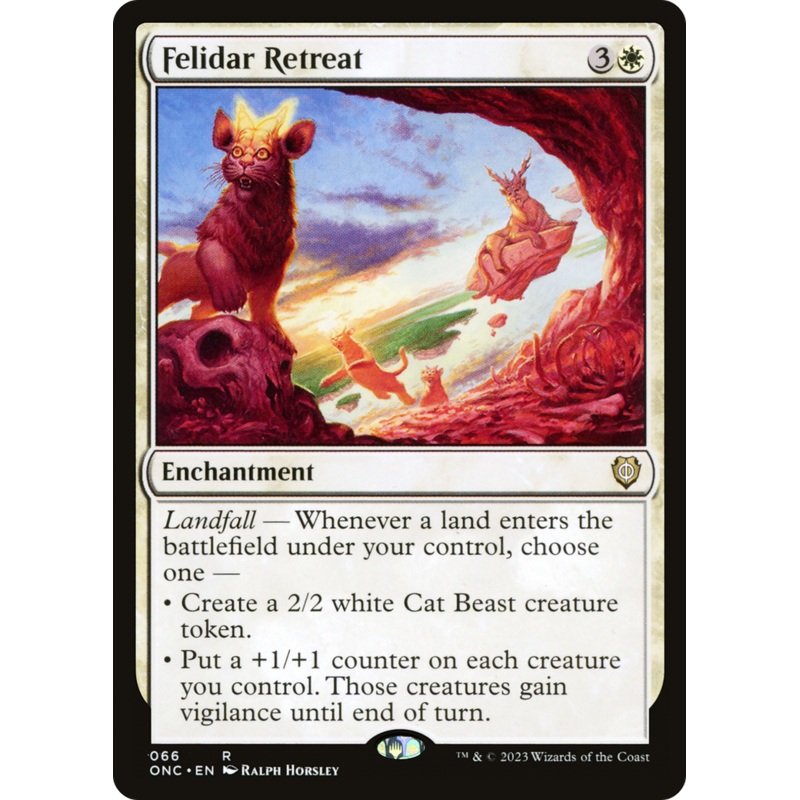 Felidar Retreat [Phyrexia: All Will Be One Commander]