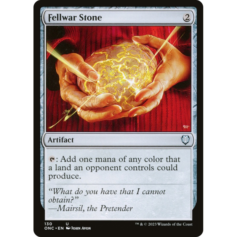 Fellwar Stone [Phyrexia: All Will Be One Commander]