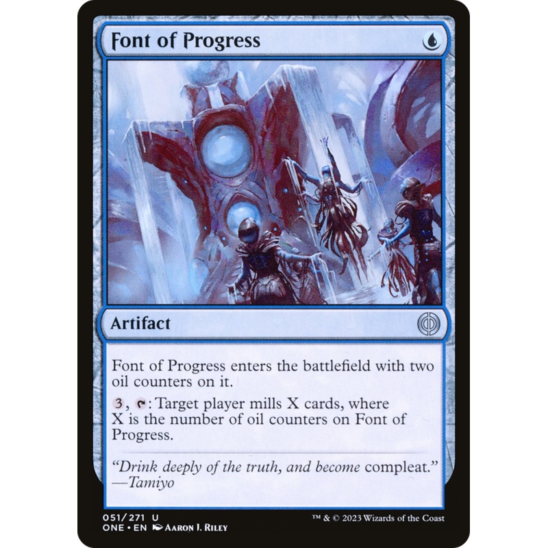 Font of Progress [Phyrexia: All Will Be One]
