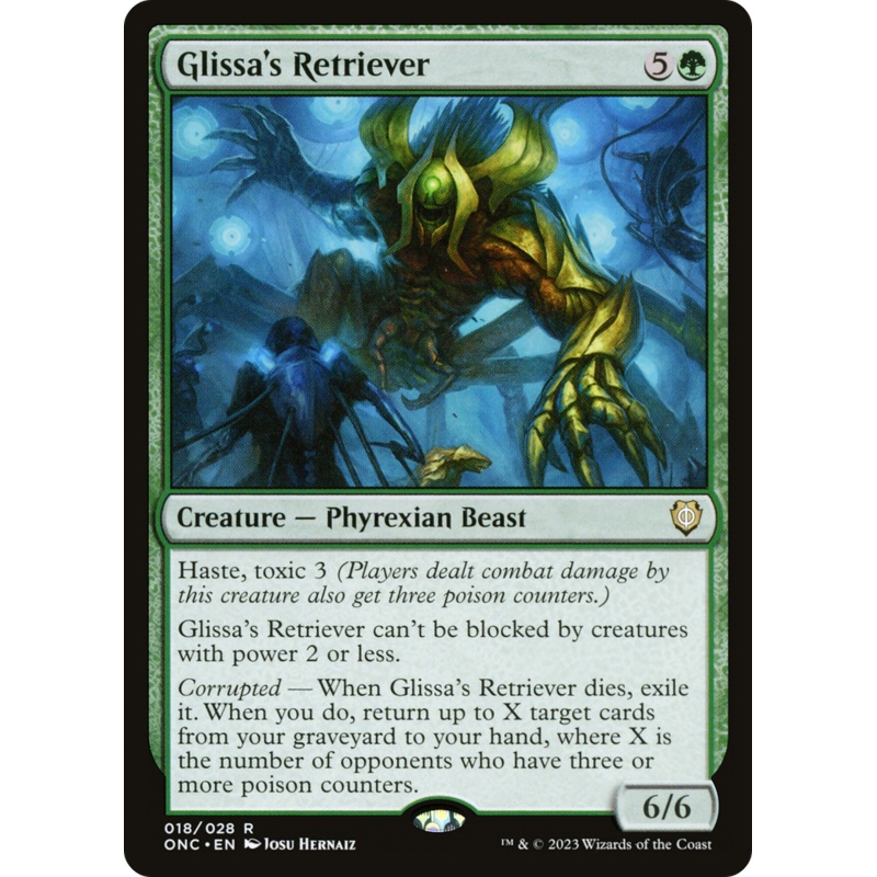 Glissa's Retriever [Phyrexia: All Will Be One Commander]