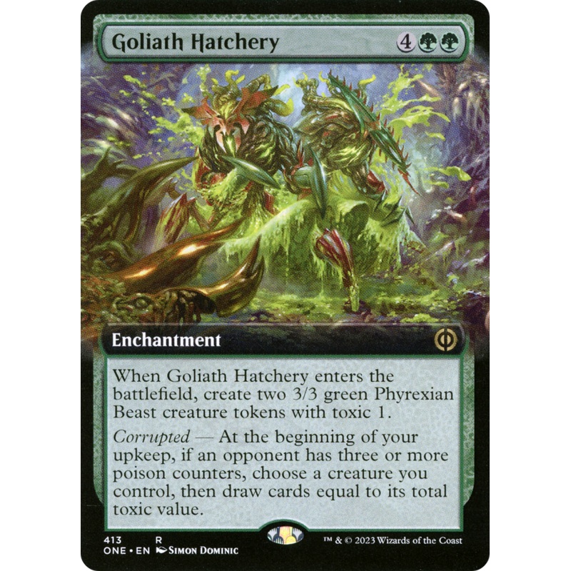 Goliath Hatchery (Extended Art) [Phyrexia: All Will Be One]