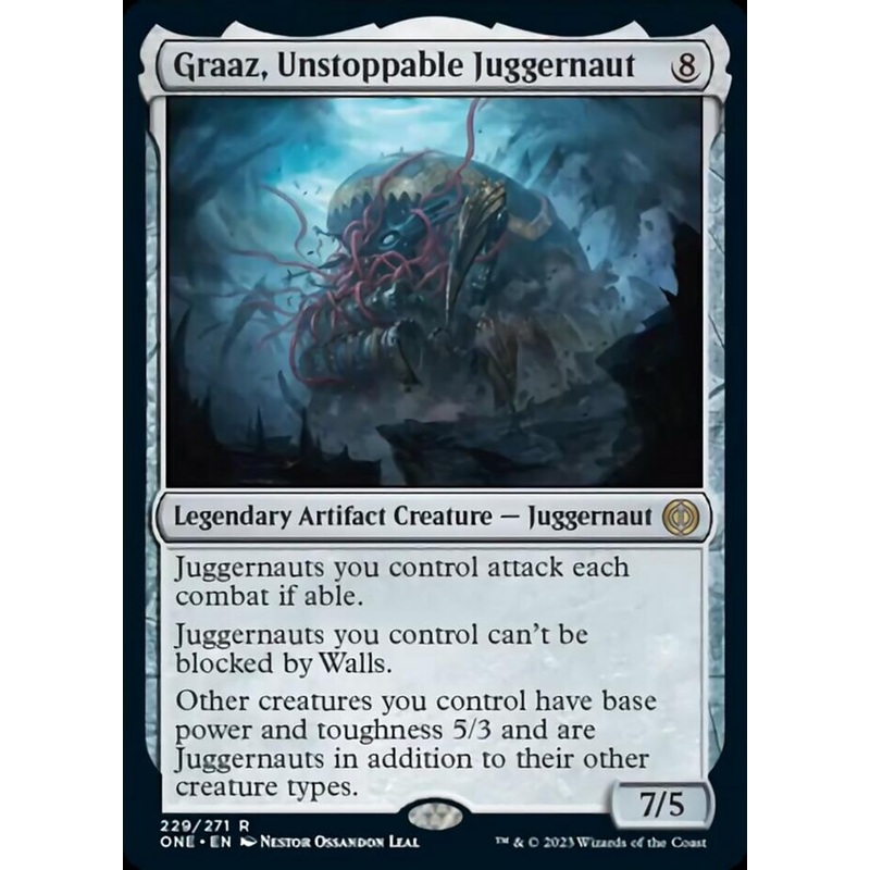 Graaz, Unstoppable Juggernaut [Phyrexia: All Will Be One]
