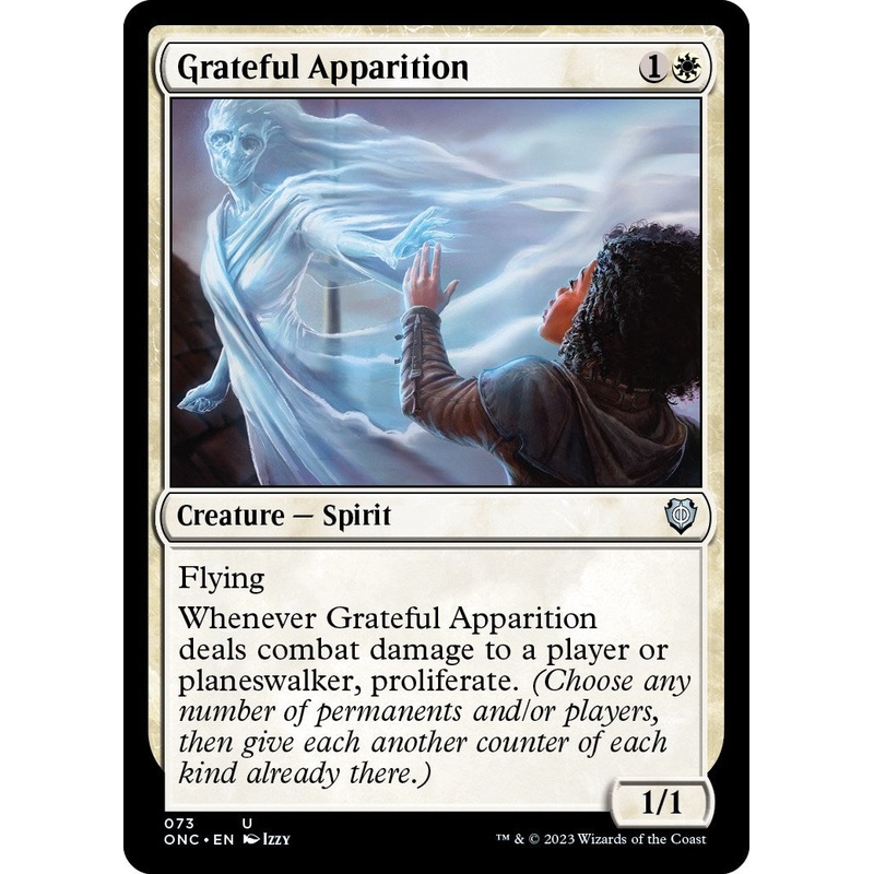 Grateful Apparition [Phyrexia: All Will Be One Commander]