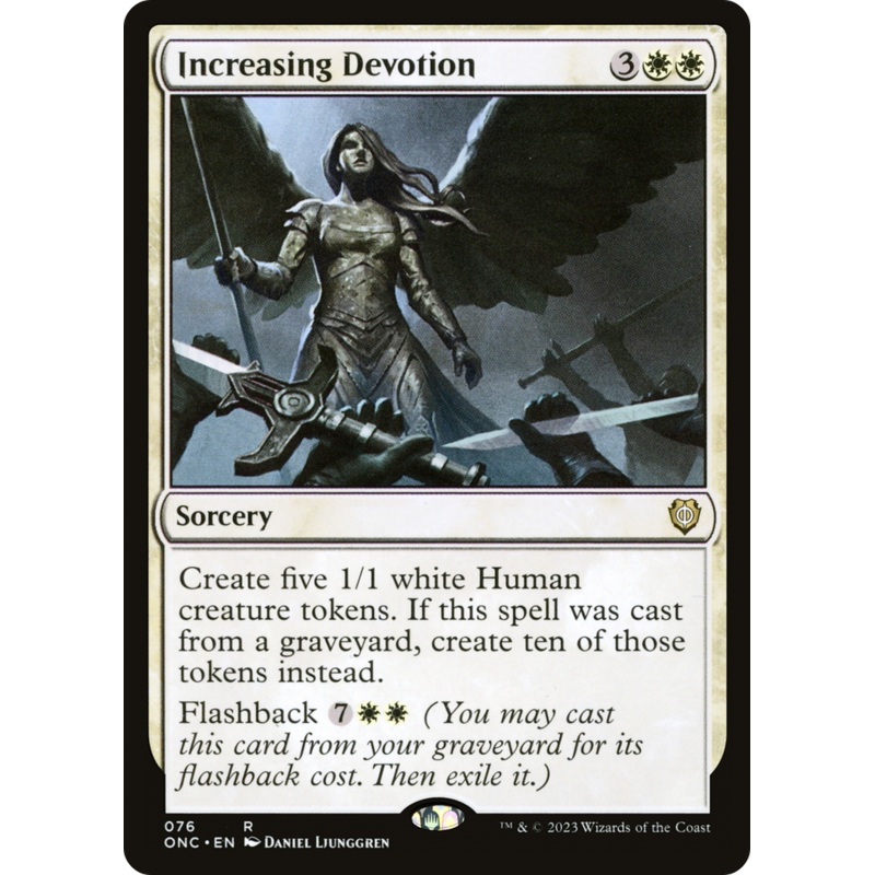 Increasing Devotion [Phyrexia: All Will Be One Commander]