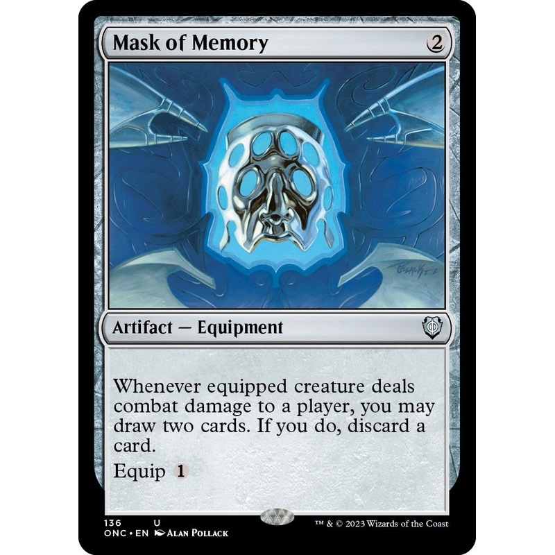 Mask of Memory [Phyrexia: All Will Be One Commander]