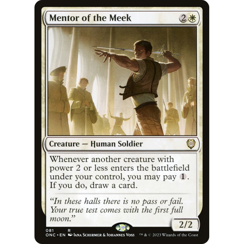 Mentor of the Meek [Phyrexia: All Will Be One Commander]