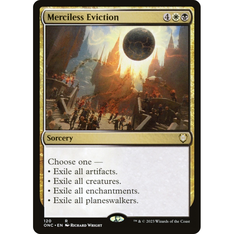 Merciless Eviction [Phyrexia: All Will Be One Commander]