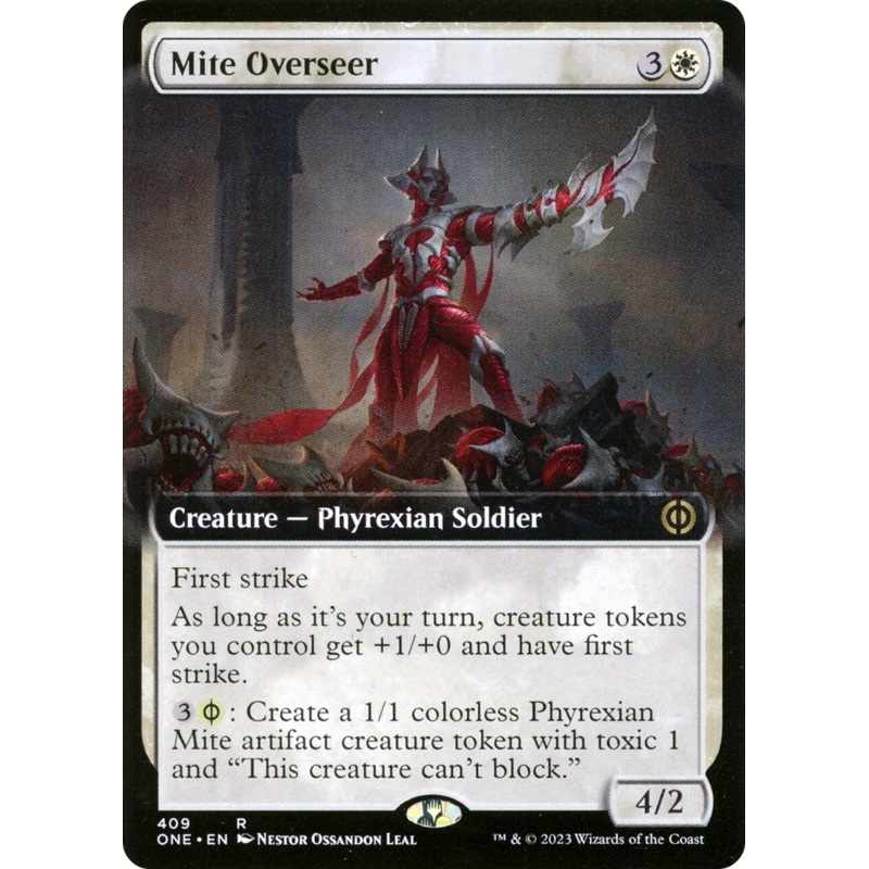 Mite Overseer (Extended Art) [Phyrexia: All Will Be One]