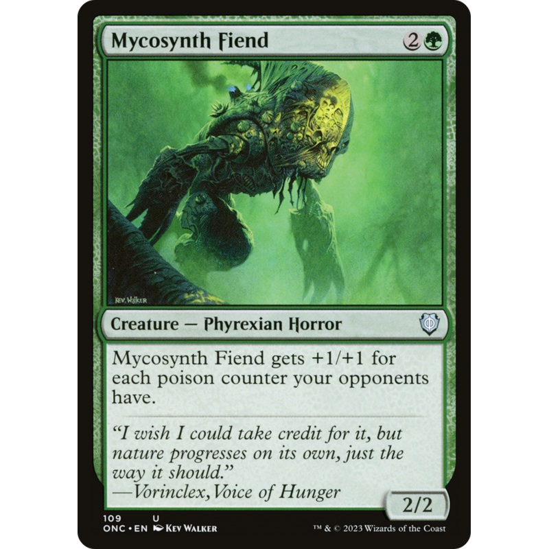 Mycosynth Fiend [Phyrexia: All Will Be One Commander]