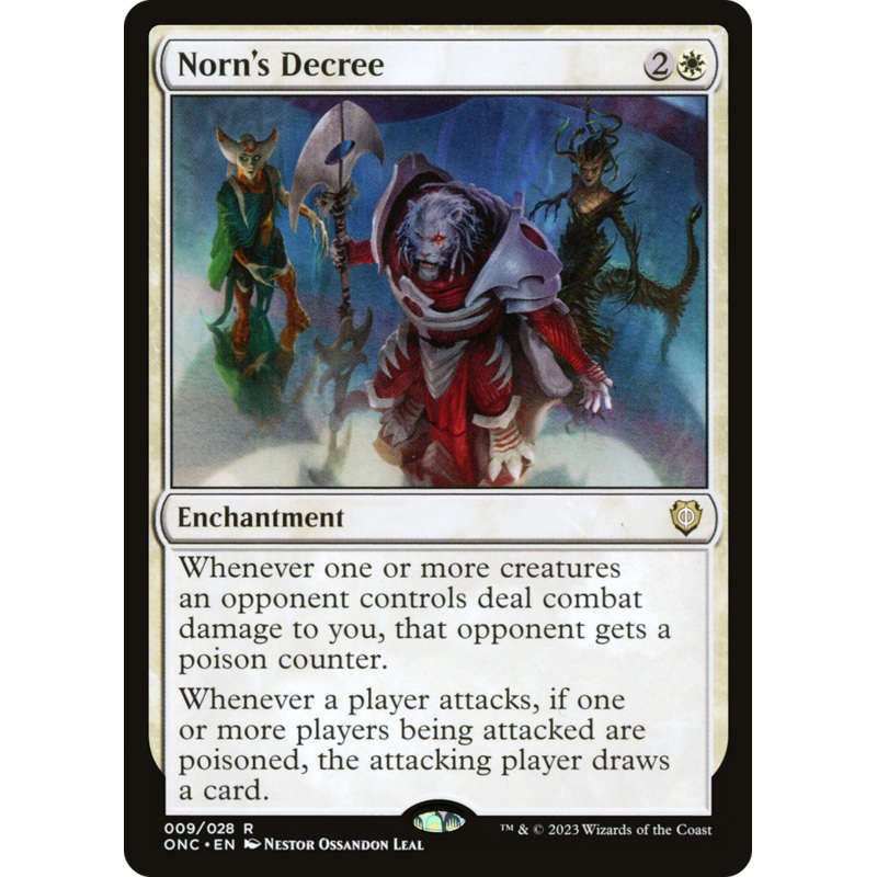 Norn's Decree [Phyrexia: All Will Be One Commander]