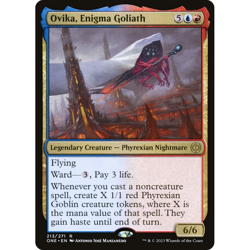 Ovika, Enigma Goliath [Phyrexia: All Will Be One]