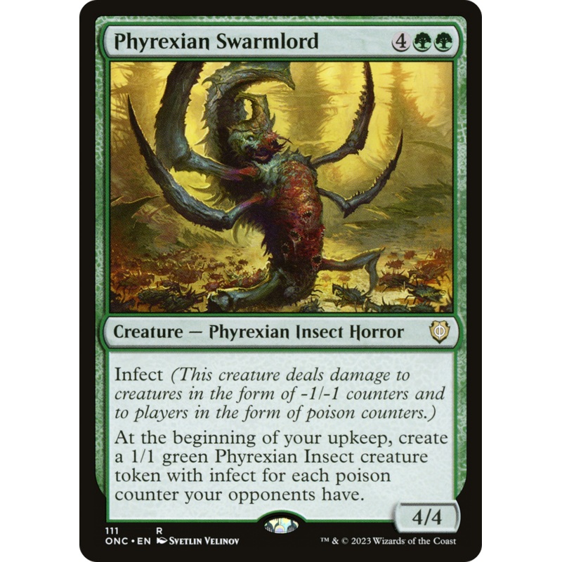 Phyrexian Swarmlord [Phyrexia: All Will Be One Commander]