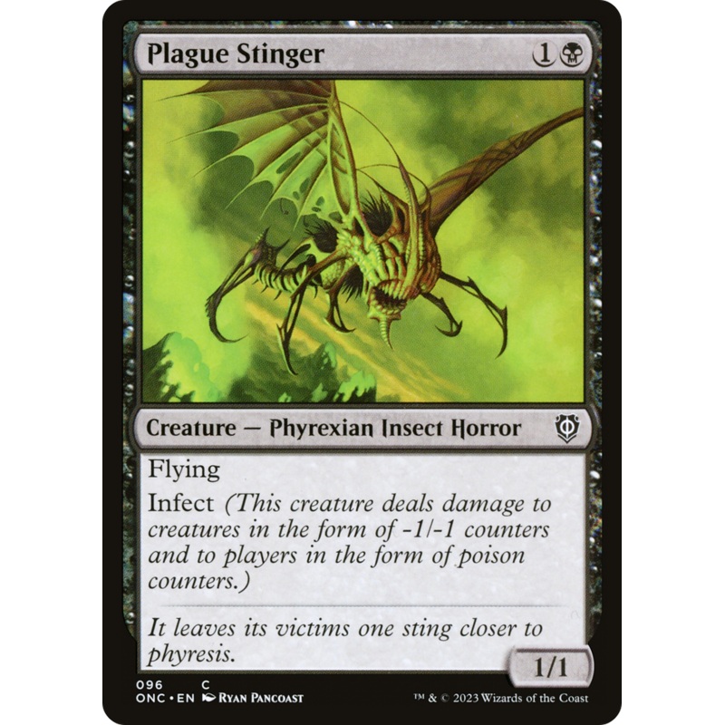 Plague Stinger [Phyrexia: All Will Be One Commander]