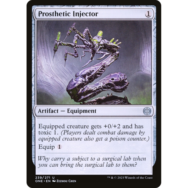 Prosthetic Injector [Phyrexia: All Will Be One]
