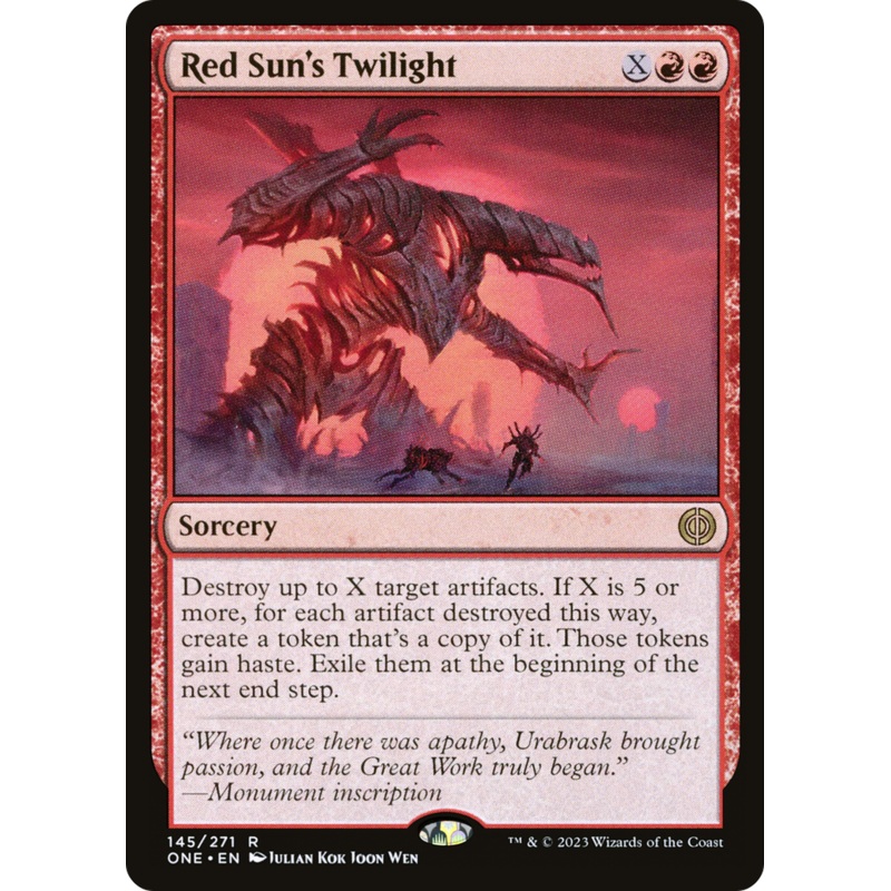 Red Sun's Twilight [Phyrexia: All Will Be One]