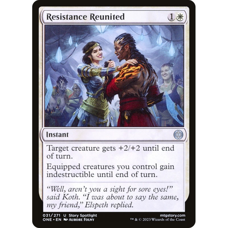 Resistance Reunited [Phyrexia: All Will Be One]