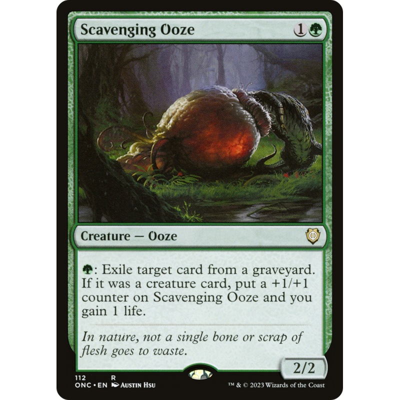 Scavenging Ooze [Phyrexia: All Will Be One Commander]