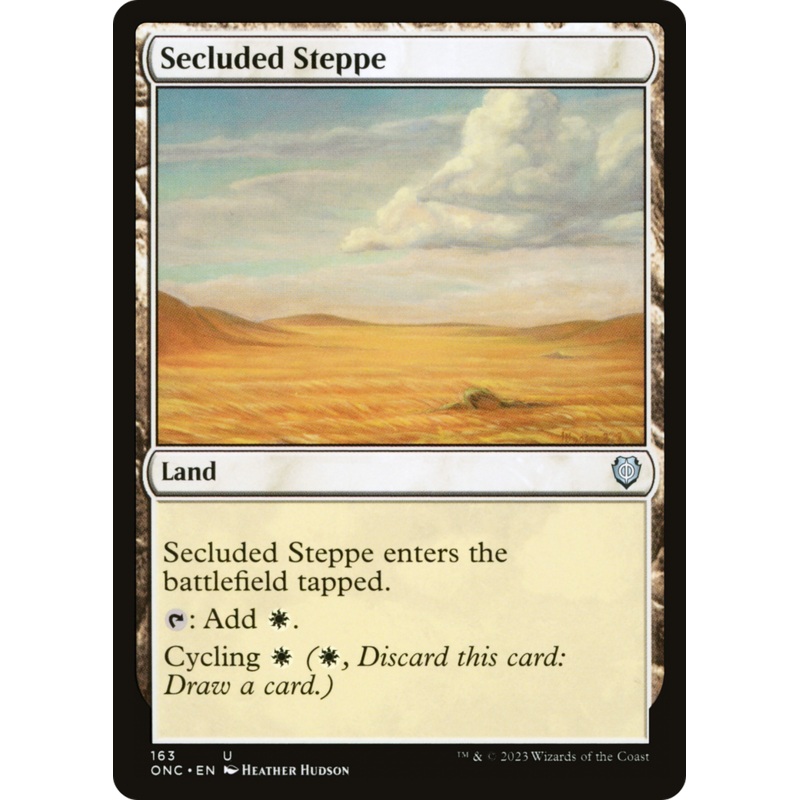 Secluded Steppe [Phyrexia: All Will Be One Commander]