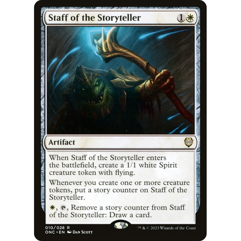 Staff of the Storyteller [Phyrexia: All Will Be One Commander]
