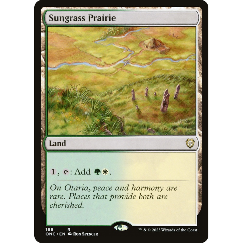 Sungrass Prairie [Phyrexia: All Will Be One Commander]