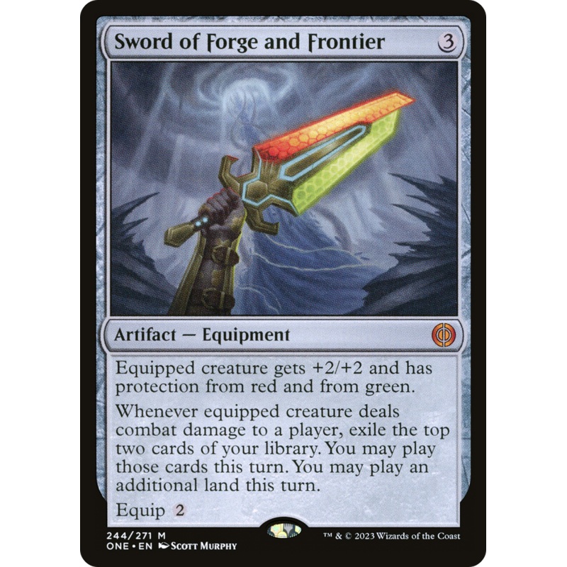 Sword of Forge and Frontier [Phyrexia: All Will Be One]