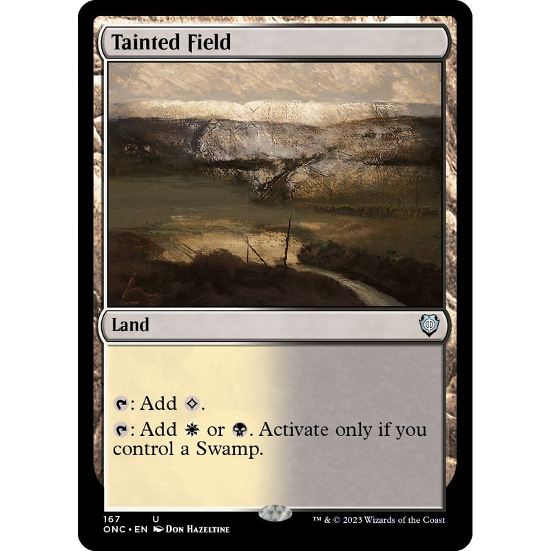 Tainted Field [Phyrexia: All Will Be One Commander]