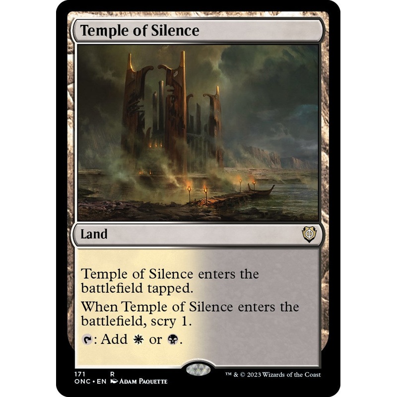 Temple of Silence [Phyrexia: All Will Be One Commander]