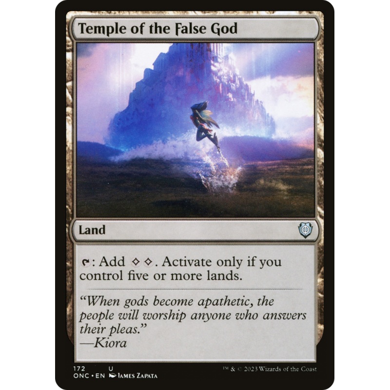 Temple of the False God [Phyrexia: All Will Be One Commander]