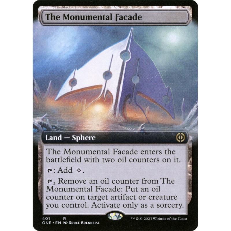 The Monumental Facade (Extended Art) [Phyrexia: All Will Be One]