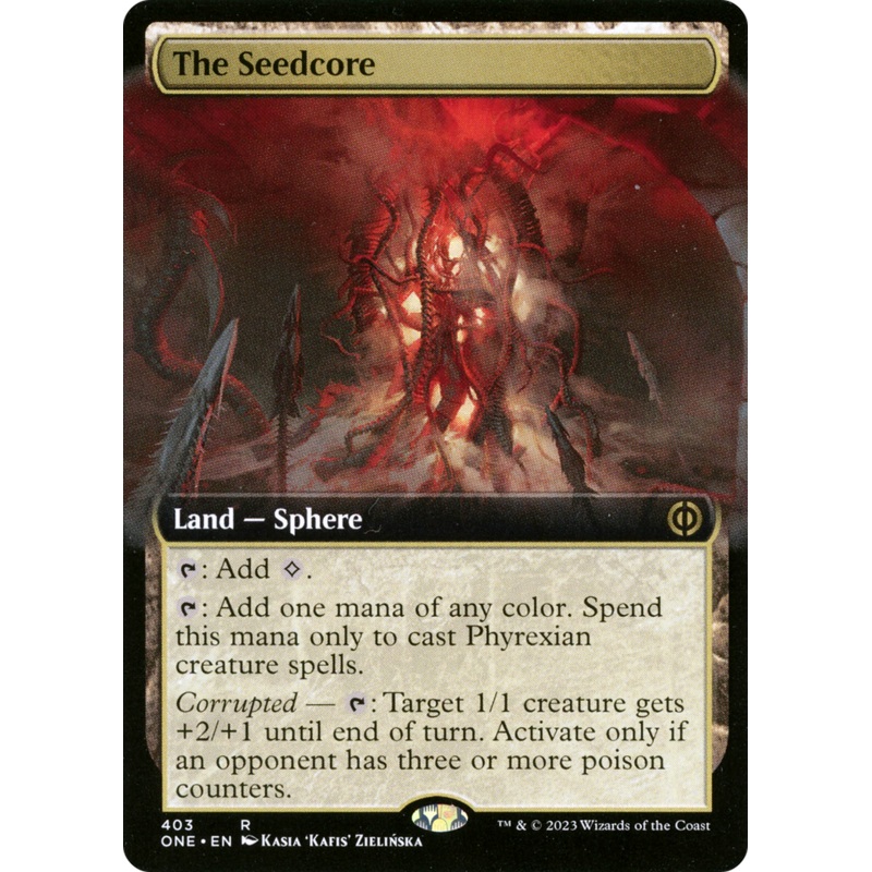 The Seedcore (Extended Art) [Phyrexia: All Will Be One]