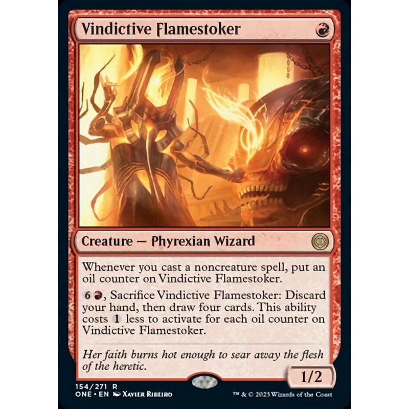 Vindictive Flamestoker [Phyrexia: All Will Be One]
