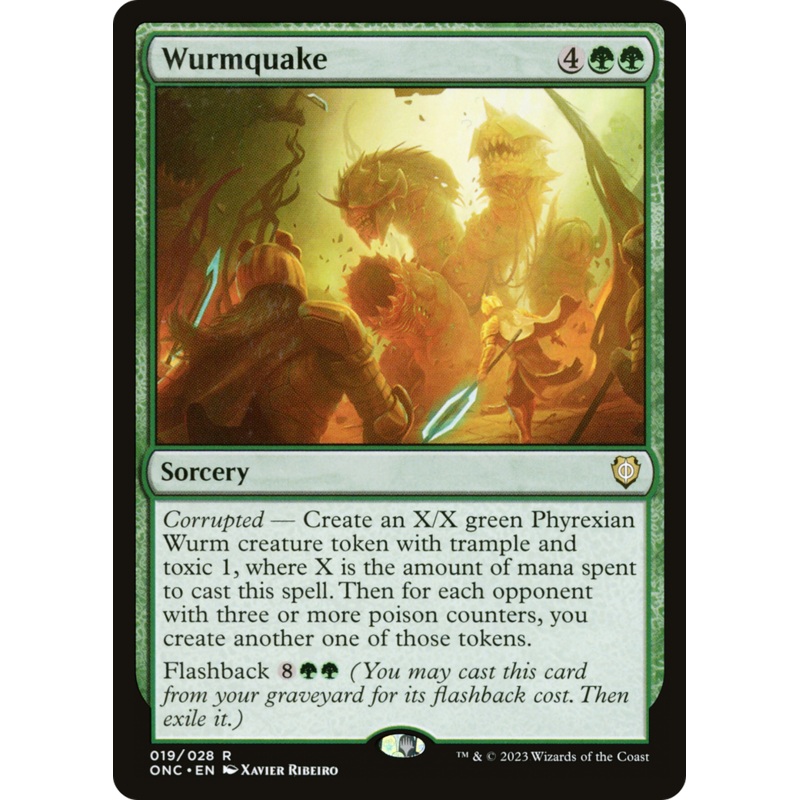 Wurmquake [Phyrexia: All Will Be One Commander]