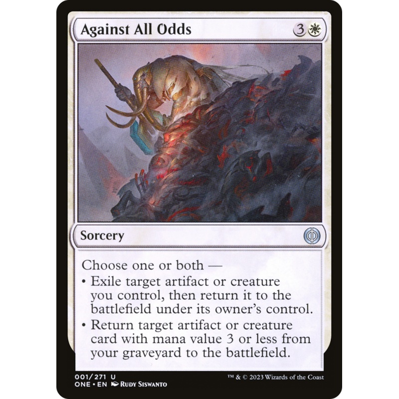 Against All Odds [Phyrexia: All Will Be One]